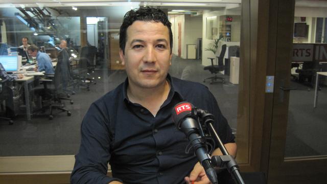 Sid Ahmed Hammouche, journaliste et grand reporter. [Frédéric Zahnd]