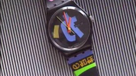 Une montre Swatch. [RTS]