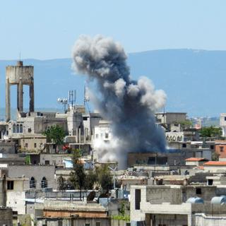 L'opposition syrienne accuse le régime d'utiliser des armes chimiques. [MAYSARA AL-MASRI]