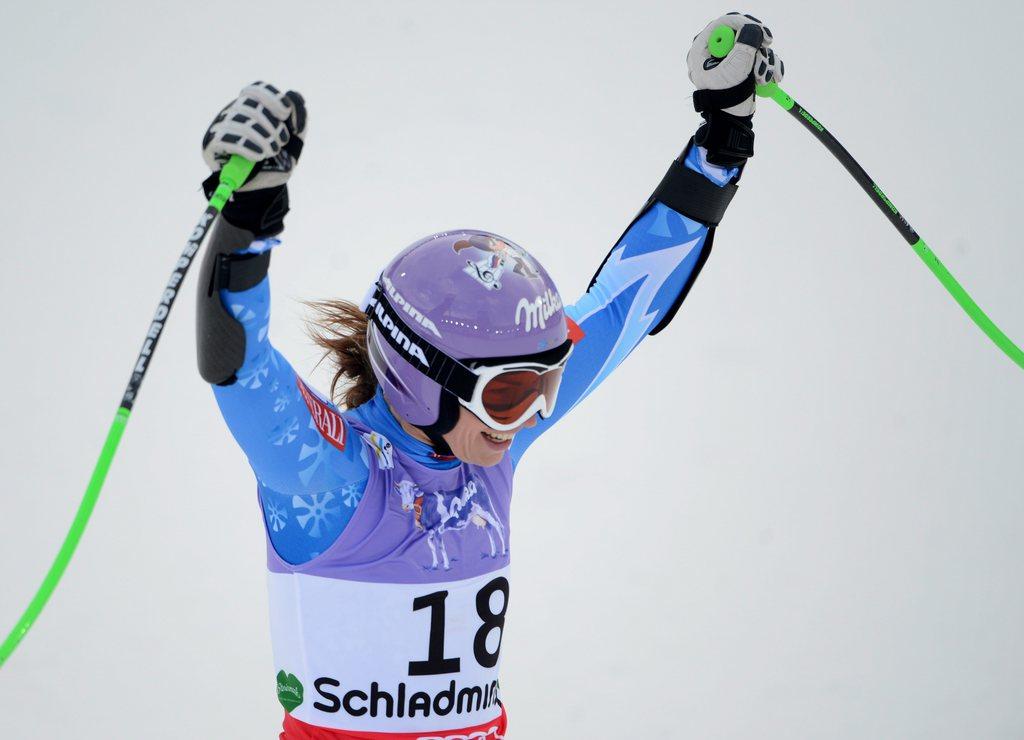 Maze a décroché son 2e titre mondial après le géant de Garmisch en 2011. [HELMUT FOHRINGER]