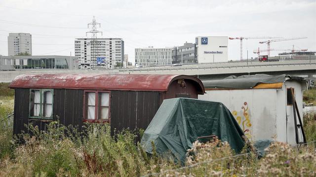 Les "Stadtnomaden" ont déchaîné les passions avant la votation à Berne. [Peter Klaunzer]