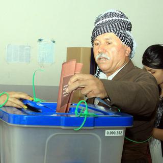 Votations au Kurdistan. [EPA/Keystone - Kamal Akrayi]