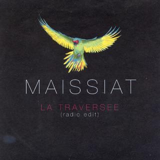 Pochette du single "La traversée" de Maissiat. [Wagram]