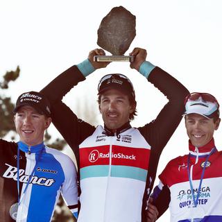 Fabian Cancellara a remporté Paris-Roubaix. [AP Photo/Keystone - Michel Euler]