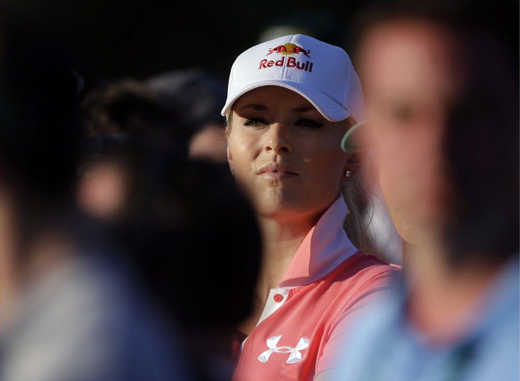 Tiger Woods peut compter sur le soutien de Lindsey Vonn à Augusta. [David Goldman]