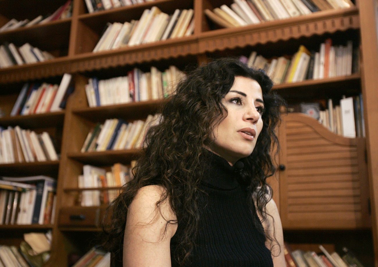 L'écrivaine libanaise Joumana Haddad. [Cynthia Karam]