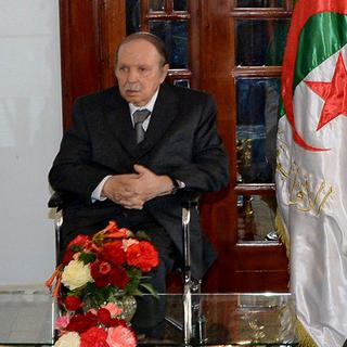 Le président Bouteflika à son retour en Algérie mardi 16 juillet 2013. [AP/Keystone]
