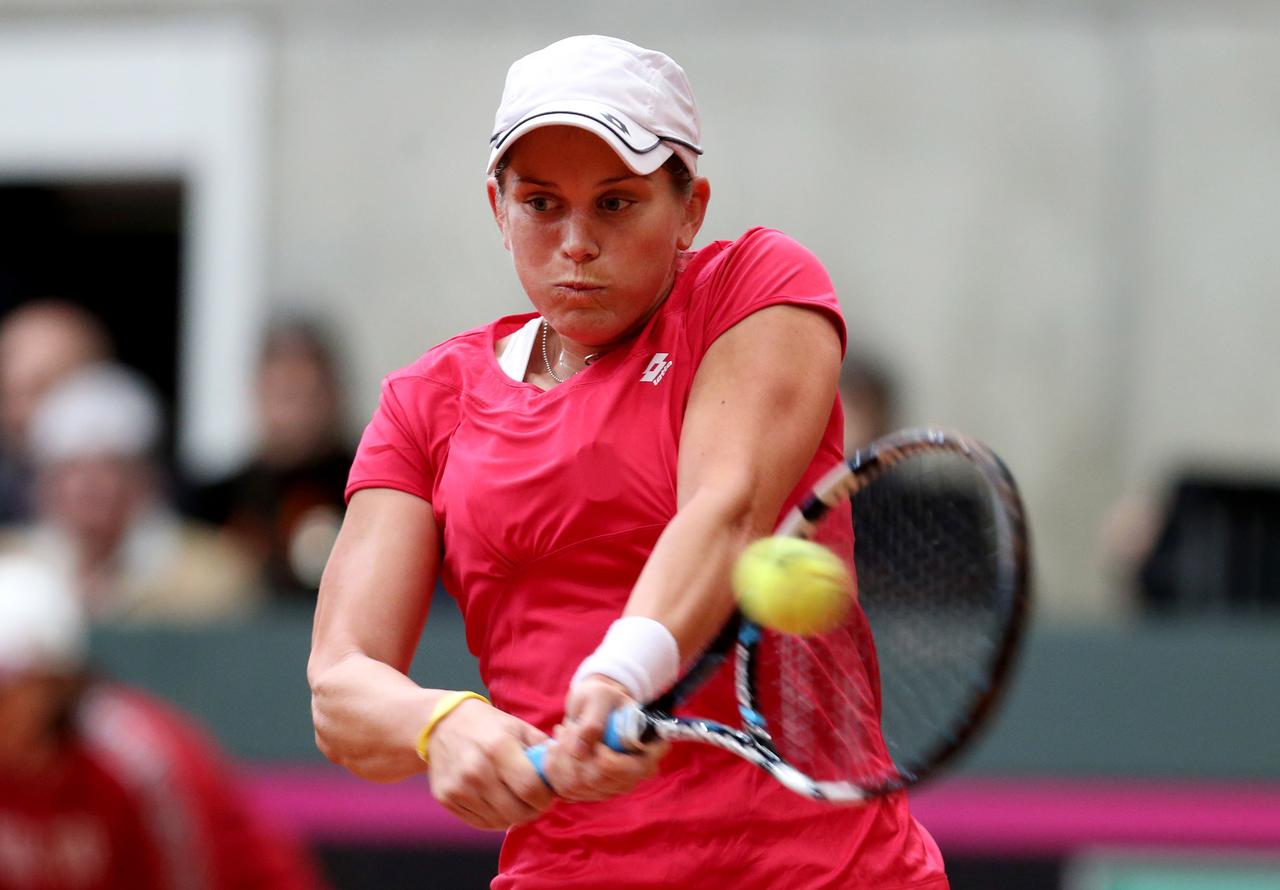 Romina Oprandi a parfaitement justifié son statut de leader de l'équipe suisse. [EQ Images - Pascal Muller]