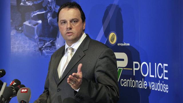 Jean-Christophe Sauterel, porte-parole de la Police cantonale vaudoise.