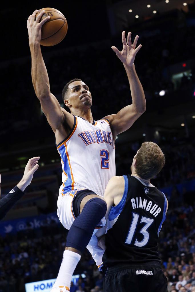 Sefolosha a, une fois de plus, répondu à la confiance de son coach Scott Brooks. [KEYSTONE - Sue Ogrocki]