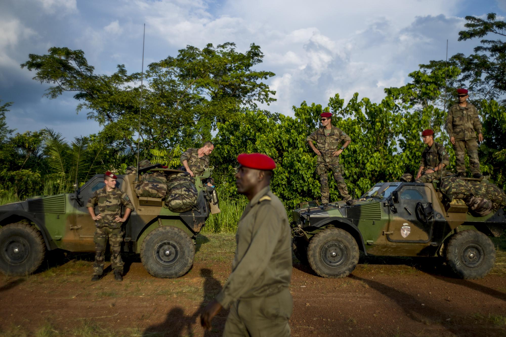 Les troupes françaises sont arrivées en renfort en Centrafrique [AFP - AFP]