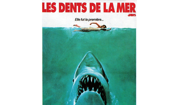 Affiche du film "Les dents de la mer".
