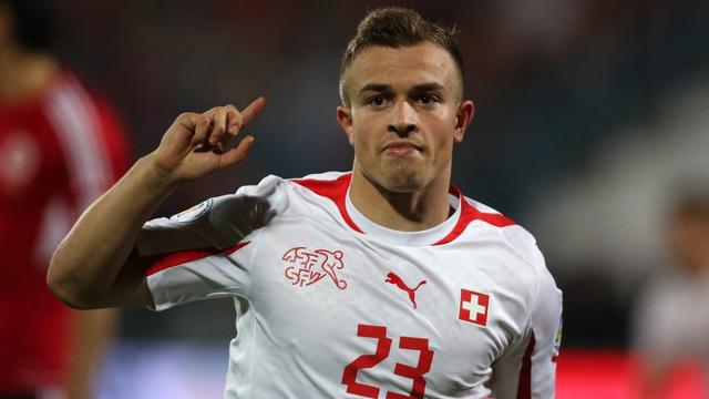 Shaqiri ne foulera pas la pelouse du Stade de Suisse mardi contre la Slovénie. [Armando Babani]