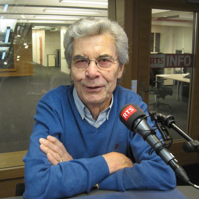 Claude Torracinta, journaliste, co-auteur de "Ils ont pris le Palais d'Hiver" (Slatkine). [Frédéric Zahnd]