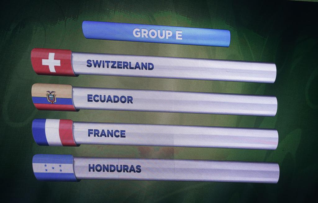 Le groupe E du Mondial 2014 dans le détail. [Victor R. Caivano]