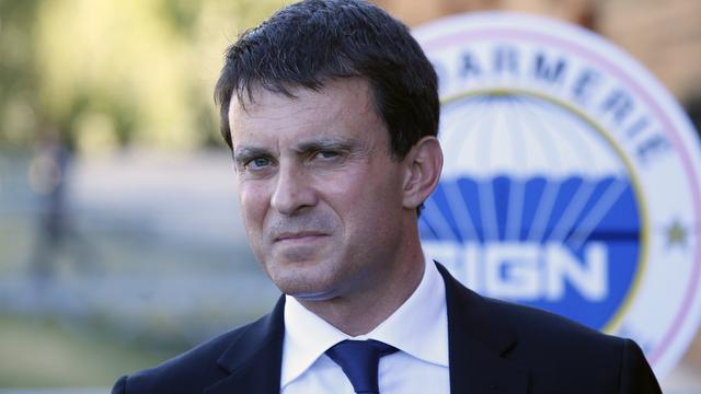 Le ministre français de l'Intérieur Manuel Valls. [AP/Keystone]