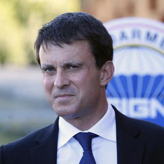 Le ministre français de l'Intérieur Manuel Valls. [AP/Keystone]