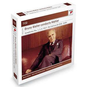 Le coffret de 7 CD "Bruno Walter Conducts Mahler". [Sony]