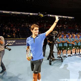 Roger Federer disputera le tournoi de Bâle en 2013. [Urs Flueeler]