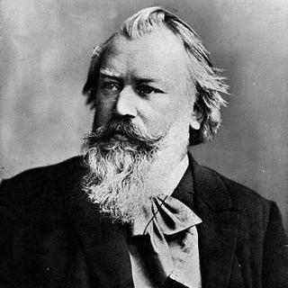 Le compositeur Johannes Brahms (1833-1897) [DP - C. Brasch]