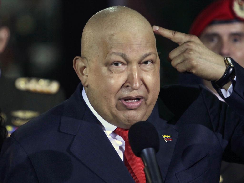 Hugo Chavez avait été diagnostiqué en juin 2011 d'un cancer dans la région pelvienne. [KEYSTONE - Ariana Cubillos]