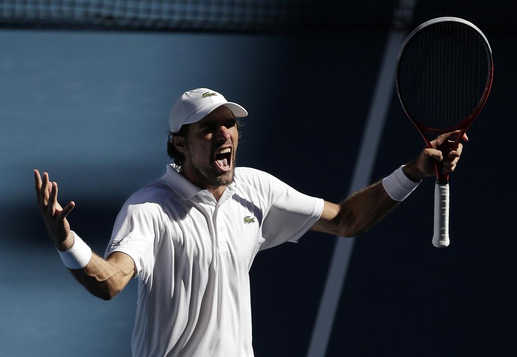 Jérémy Chardy a réussi l'un des plus beaux exploits de sa carrière. [KEYSTONE - Rob Griffith]