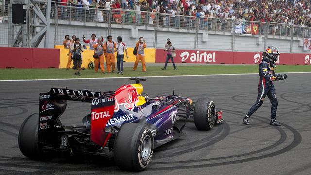 Vettel et son équipe Red Bull ont largement dominé cette saison avec déjà dix succès. [Mark Baker]