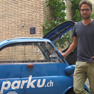 Cyril Mostert, business development manager de parku.ch. [Alain Arnaud]