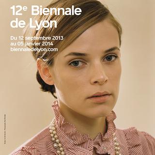L'affiche de la 12e Biennale de Lyon. [biennaledelyon.com]