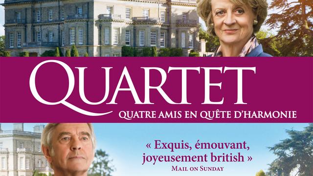 L'affiche du film "Quartet" de Dustin Hoffman. [pyramidefilms.com]