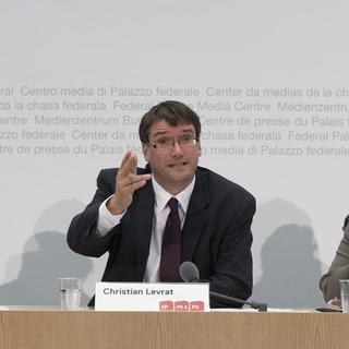 Christian Levrat, président du Parti socialiste suisse. [Lukas Lehmann]