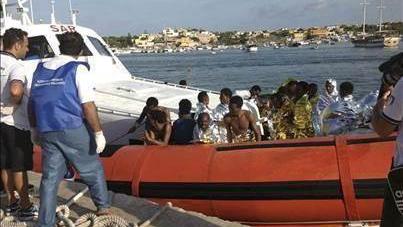 Une embarcation de migrants a fait naufrage le 3 octobre à Lampedusa. ASP [ASP press office/Reuters]