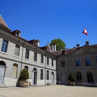 Le château de Prangins est l'un des trois sites du Musée national suisse. [Fabrice Coffrini]