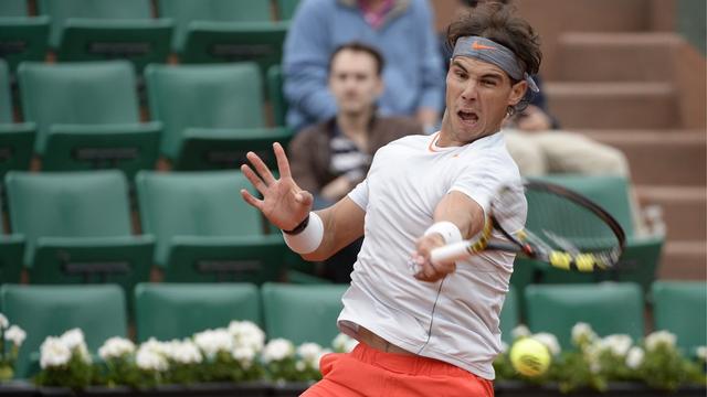 Malgré la perte du premier set, Rafael Nadal monte en puissance dans le tournoi. [CHRISTOPHE KARABA]