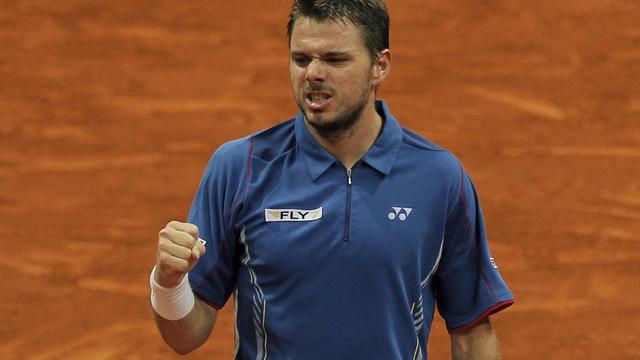 Wawrinka a connu un début de partie compliqué. [Andres Kudacki]