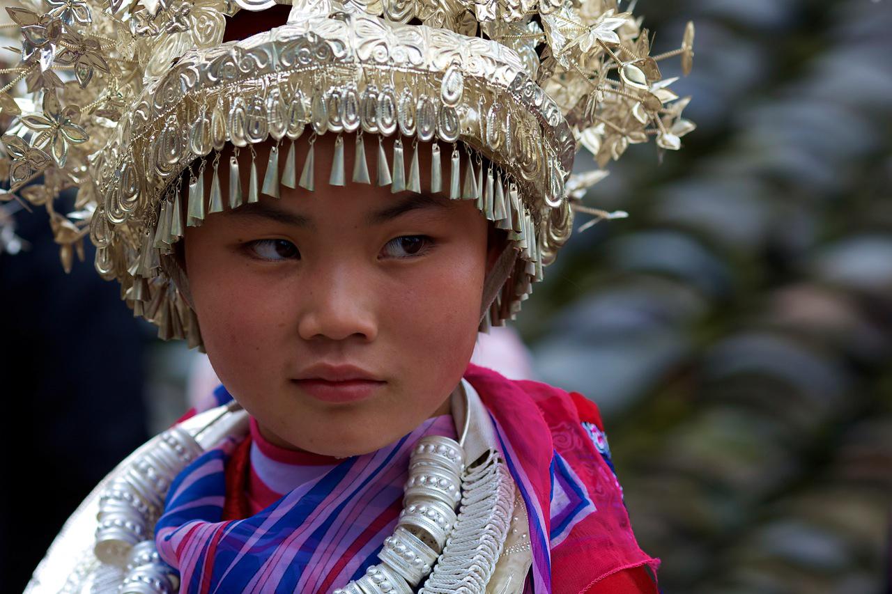 Fête de l'ethnie Miao, province du Guizhou en Chine (1). [Romain Guélat]