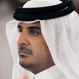 L'émir du Qatar Tamim ben Hamad Al Than. [EPA/STR/Keystone]