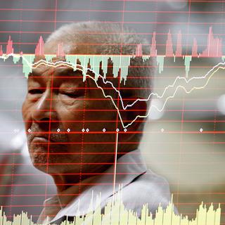 La bourse de Shanghai a perdu quelque 10% en deux jours. [Imaginechina/AFP - Xie zhengyi]