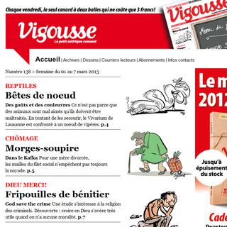 Le site de Vigousse, début mars 2013 (capture d'écran) [DR]