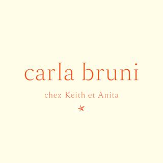 Pochette du single de Carla Bruni, "Chez Keith et Anita". [Universal]