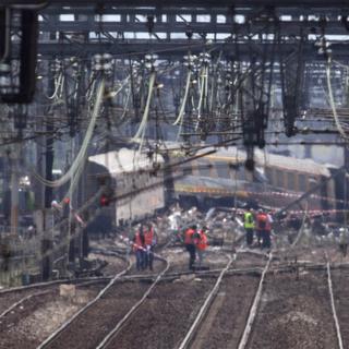 La vétusté du réseau ferroviaire français est mis en cause dans l'accident. [AP/Keystone - Thibault Camus]