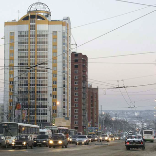 Saransk, capitale de la Mordovie. [AP/Keystone - Mihail Metzel]