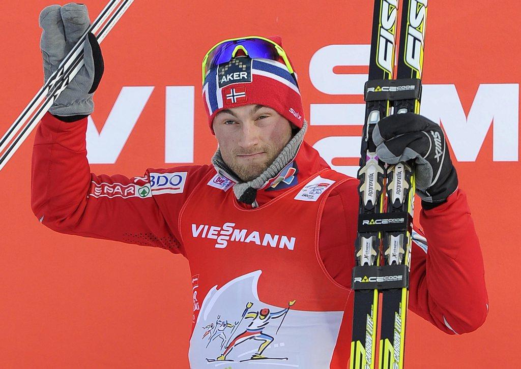 Northug comptera parmi les favoris jeudi. [KEYSTONE - Maurizio Brambatti]