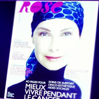 Céline Lis-Raoux a créé le magazine Rose, destiné aux femmes souffrant d'un cancer. [www.rosemagazine.fr]