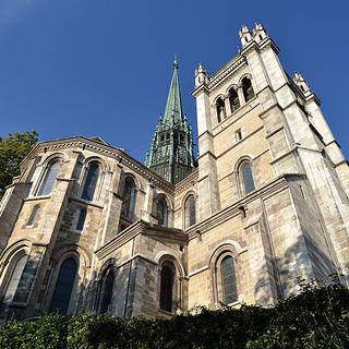 La Cathédrale Saint-Pierre de Genève. [CC-BY-SA - Gfuerst]