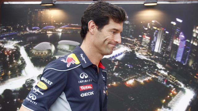 Mark Webber tâchera de finir le prochain GP en... voiture. [Diego Azubel]