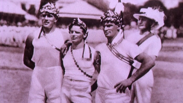 Fête fédérale de gymnastique à Genève en 1925. [RTS]