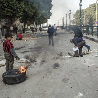 Des heurts se sont produits lundi matin au Caire, près de la place Tahrir. [Andrey Stenin/RIA Novosti]