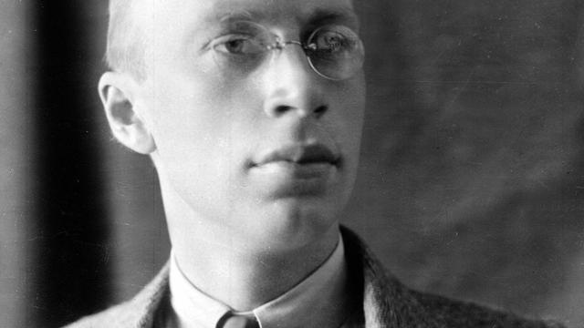 Sergueï Sergueïevitch Prokofiev (1891-1953), compositeur et pianiste russe. [Roger-Viollet/AFP]