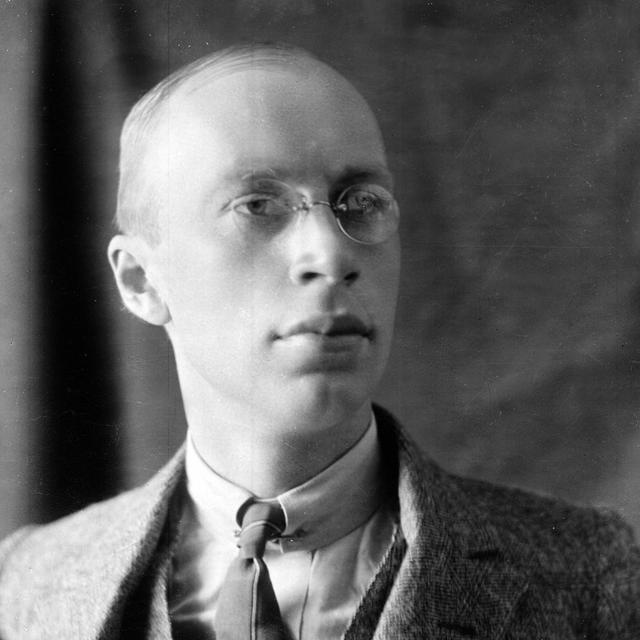 Sergueï Sergueïevitch Prokofiev (1891-1953), compositeur et pianiste russe. [Roger-Viollet/AFP]